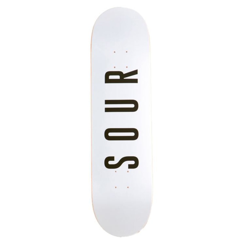 Sour Solution Army White  Skateboard Deck - 7.75"