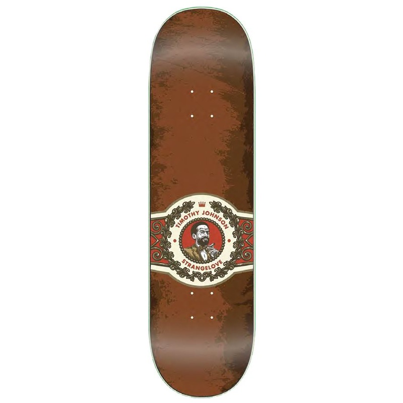 StrangeLove Timothy Johnson 'Cigar' x (WB: ) Sean Cliver Skateboard Deck - 8.75"