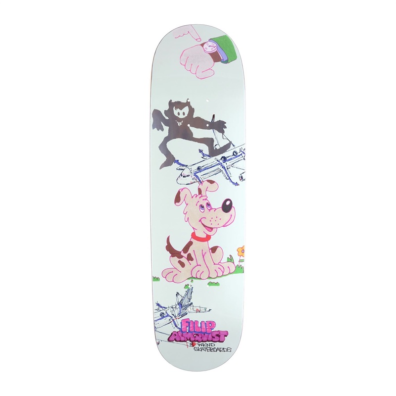 WKND Filip Almqvist 'Rex' (SN) Skateboard Deck - 8.6"