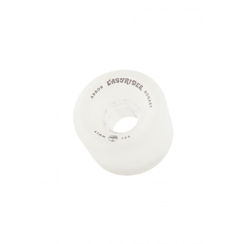 Arbor Easyrider Skateboard Wheels Bogart 78a - Ghost White