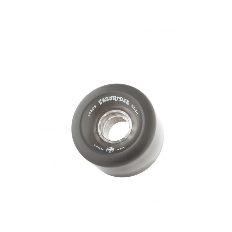 Arbor Easyrider Skateboard Wheels Mosh 78a - Ghost Black