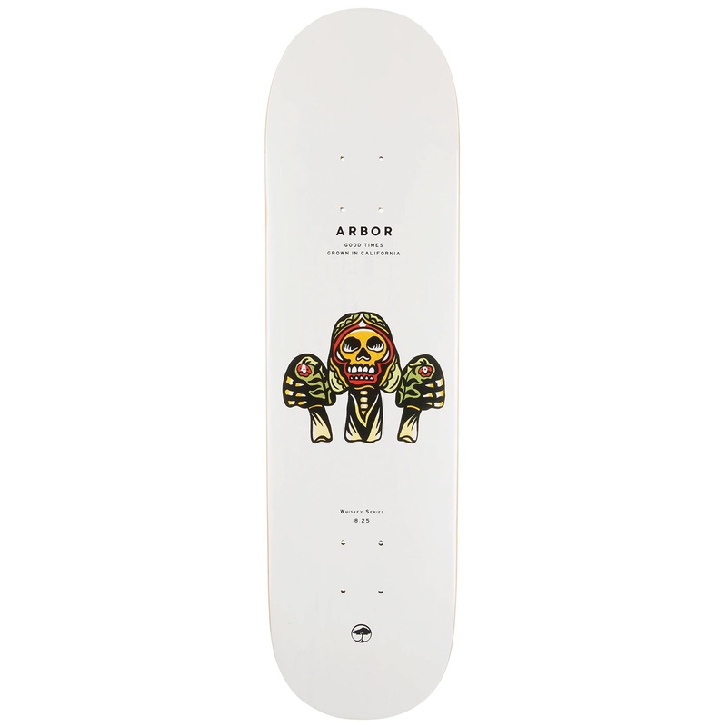 Arbor Street Deck Whiskey Forage *Cosmetic Defects* Skateboard Deck - 8.25"