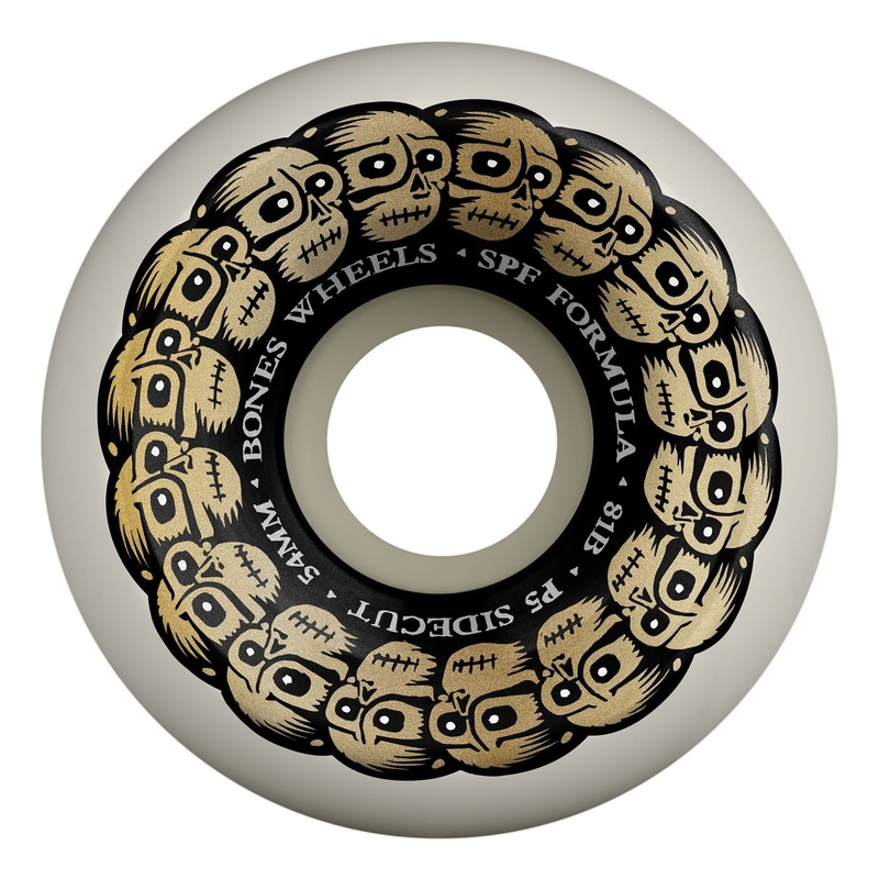 BONES Circle Skulls P5 Sidecut Skatepark Formula 81B
