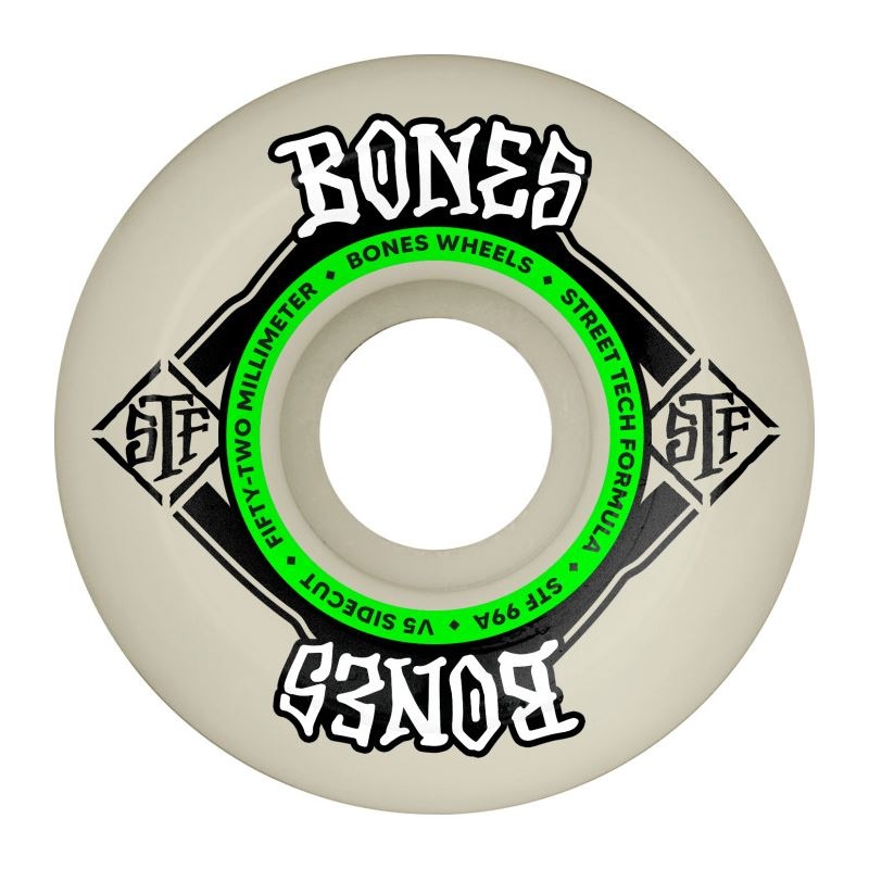 BONES Skateboard Wheels STF V1 Standard 99A