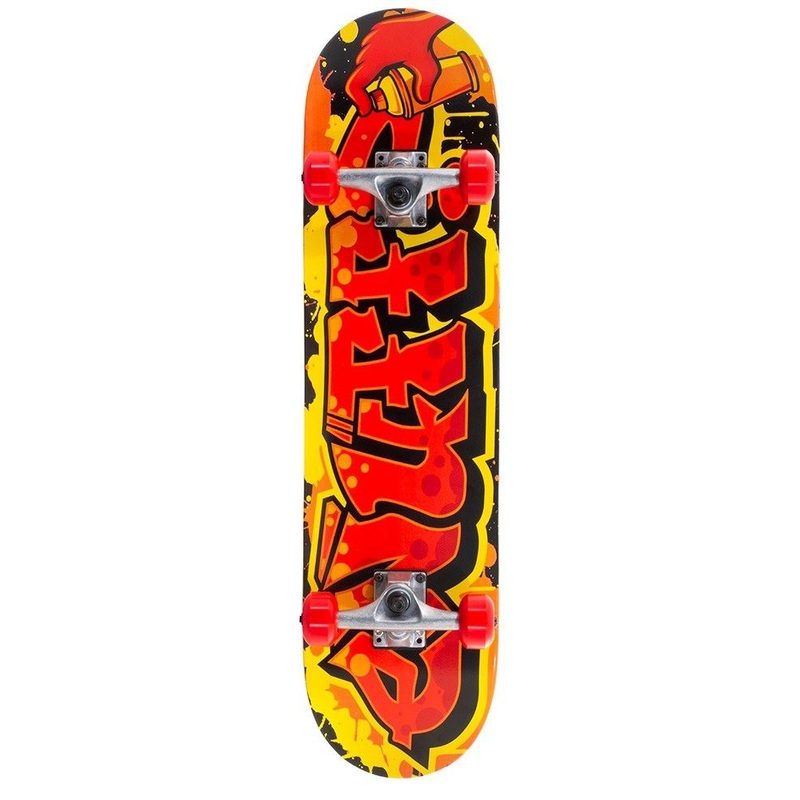 Enuff Graffiti II Junior Complete Skateboard - Red - 7.25"