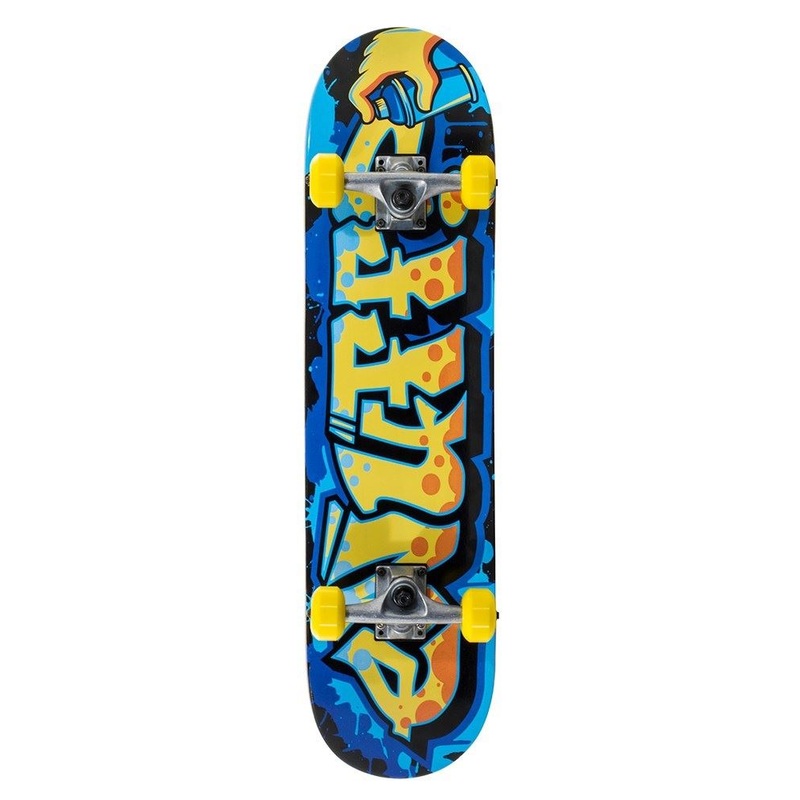 Enuff Graffiti II Junior Complete Skateboard - Yellow - 7.25"