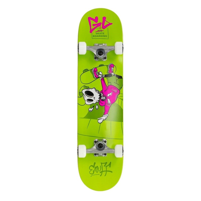 Enuff Skully Junior Junior Green Complete Skateboard - 7.25"