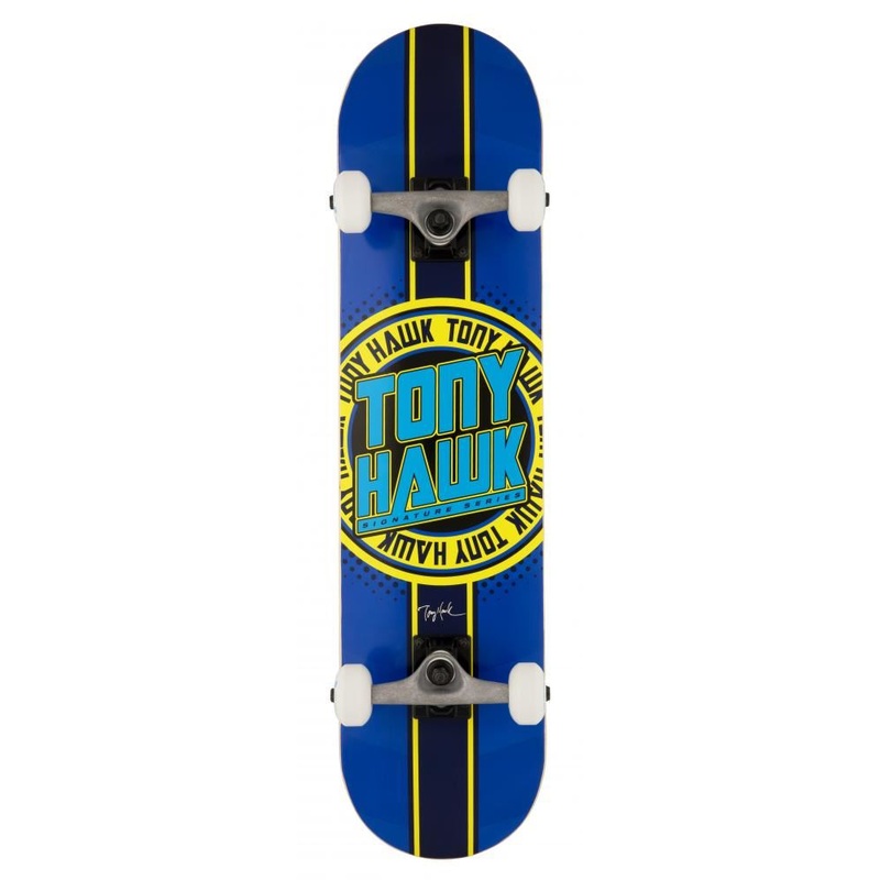 Tony Hawk SS 180+ Badge Logo Complete Skateboard - 7.5"