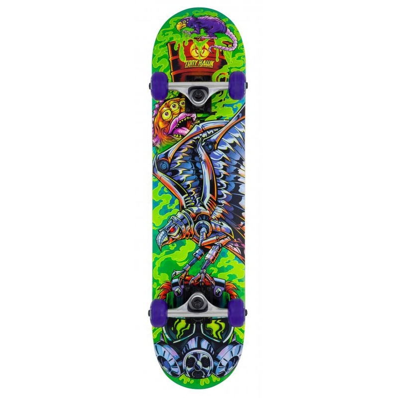 Tony Hawk SS 360 Toxic Complete Skateboard - 7.5"