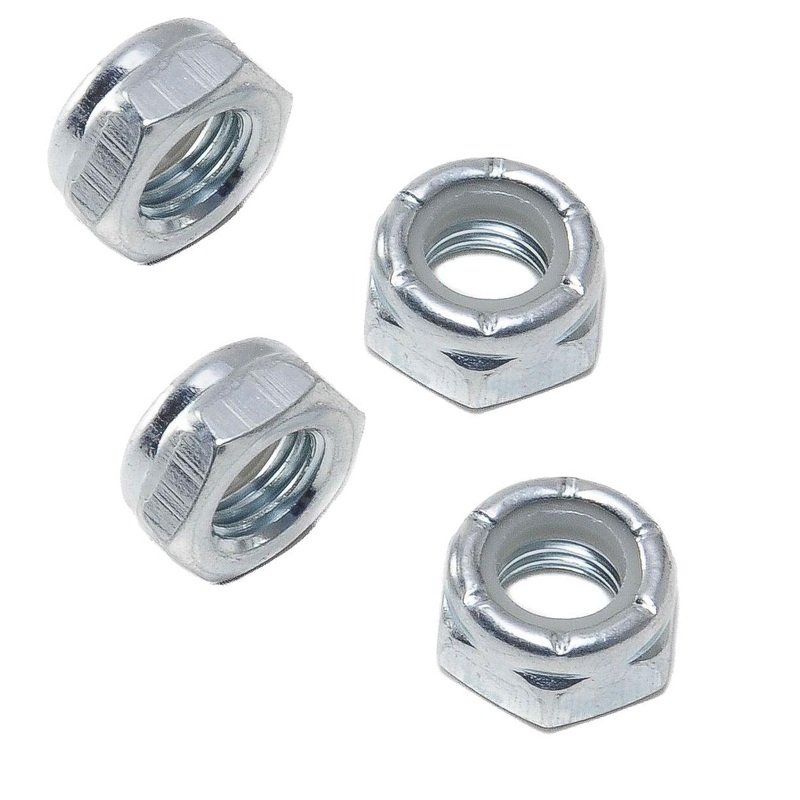 Universal Truck Axle Nuts 5/16" x 4 (For two trucks)