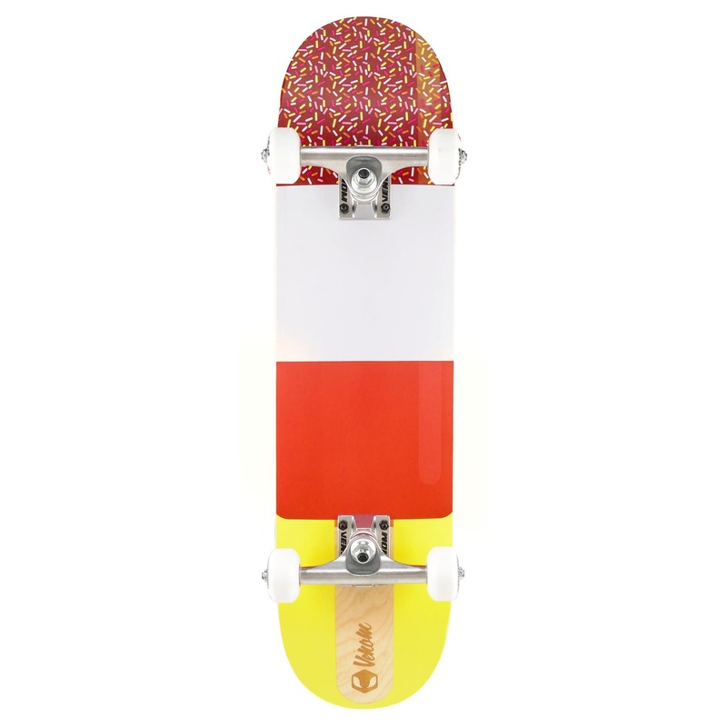 Venom Junior Complete Skateboard - Ice Lolly - 7.25"