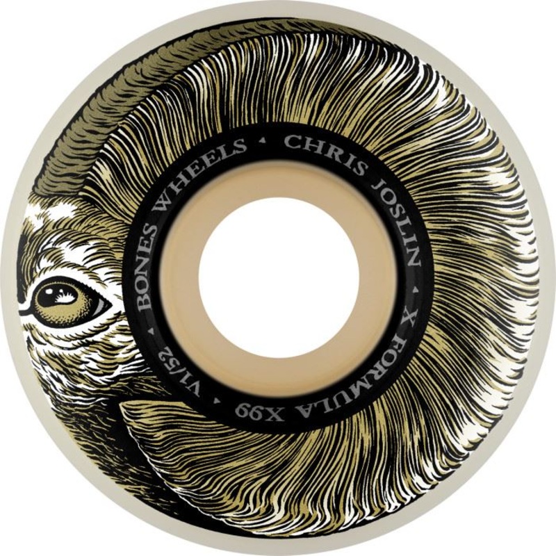 BONES Skateboard Wheels Joslin 'Rampage' V1 (Standard) X-Formula 99A