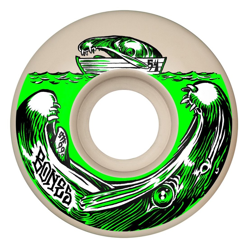 BONES Skateboard Wheels STF 'Salmon Dinner' V3 (Slims) 99A