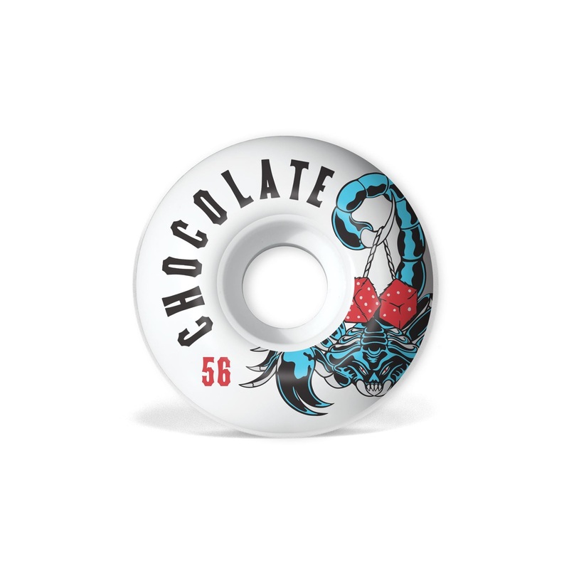 Chocolate Scorpion Dice Staple Skateboard Wheels 99D