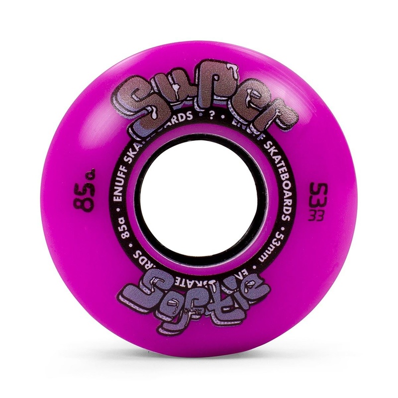 Enuff Super Softie Wheels - Purple 53mm