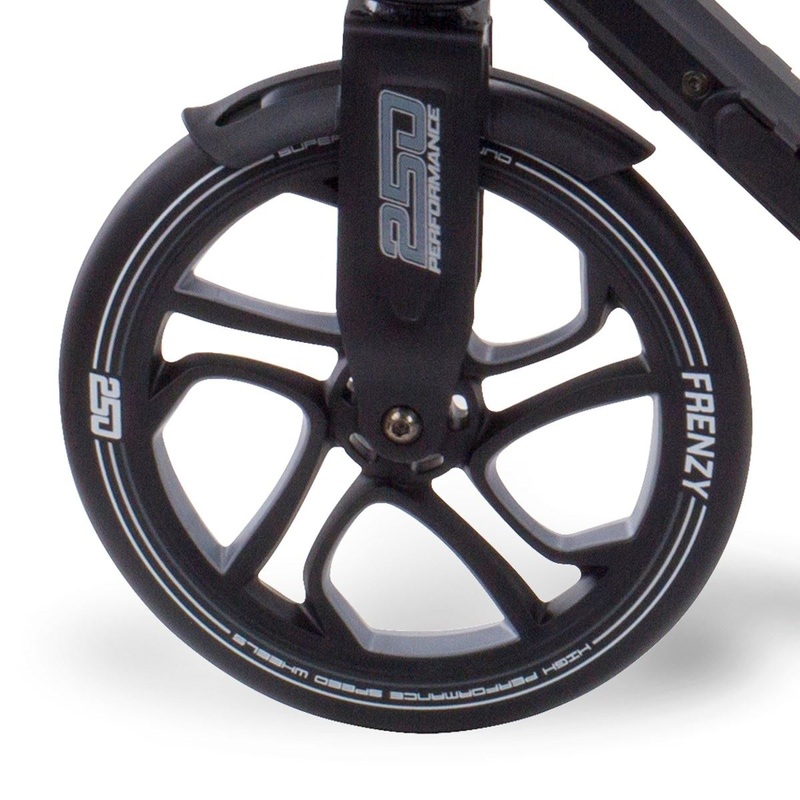 Frenzy Scooter Wheels - 250mm Black