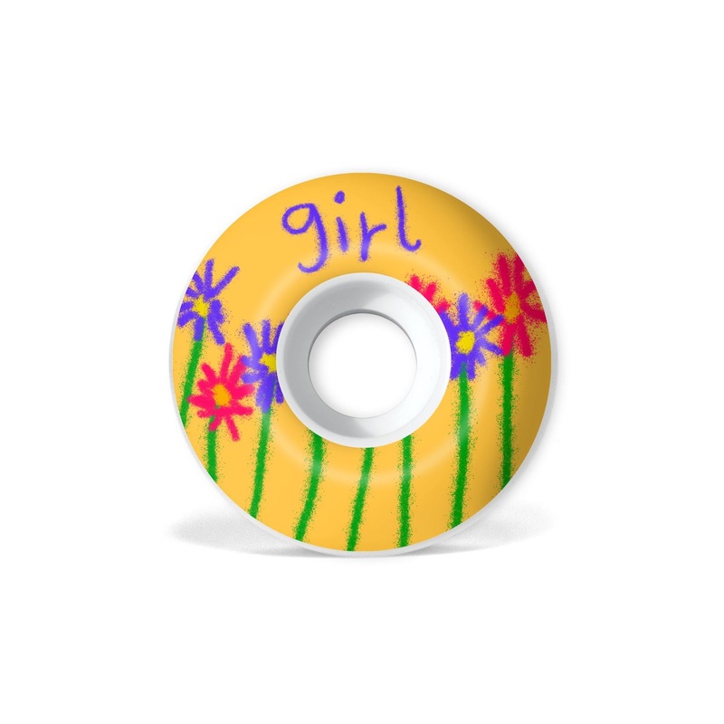 Girl Flowers Staple Skateboard Wheels 99D