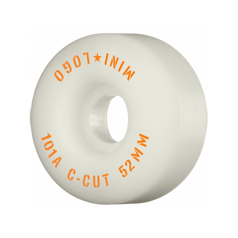 Mini-Logo C - Cut 2 x 101A White