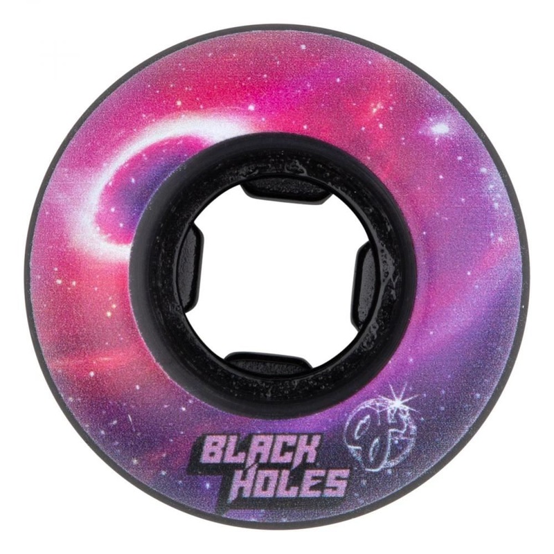 OJ Skateboard Wheels 45mm Black Holes Mini Chubbies - Multi