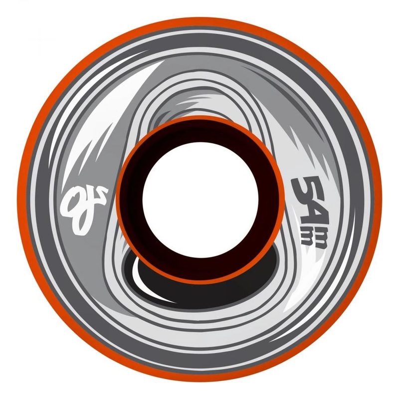 OJ Skateboard Wheels 54mm Frozen Energy Keyframe - Orange