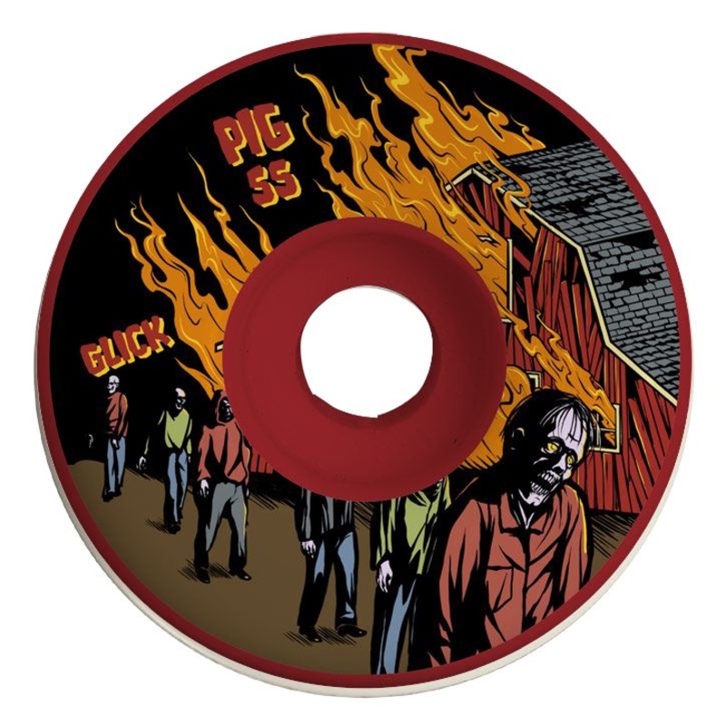 Pig Skateboard Wheels Glick Apocolypse / 97A / Cube Shape