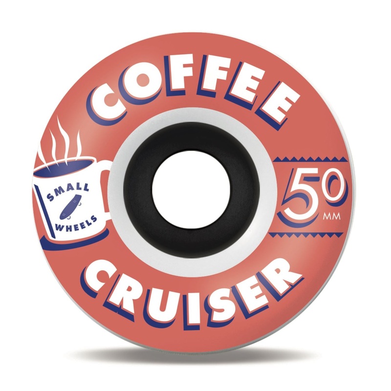 sml. Skateboard Wheels Coffee Cruiser Ruby Red 78a