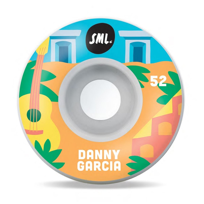 sml. Skateboard Wheels The Arvo Series Danny Garcia AG OG Wide