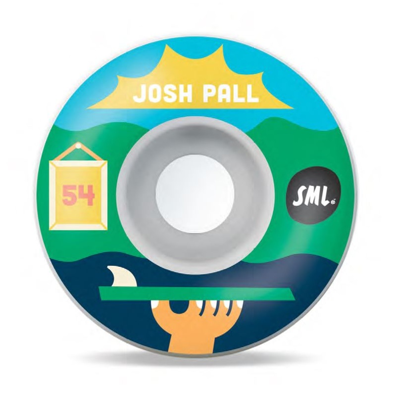 sml. Skateboard Wheels The Arvo Series Josh Pall AG Wide