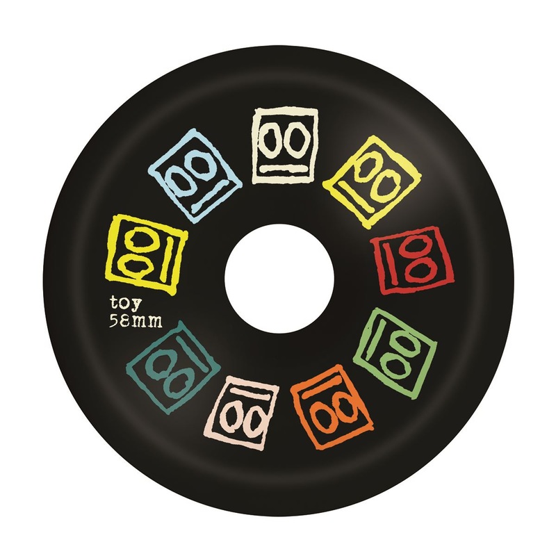 Toy Machine Bots Skateboard Wheels Black / 97A