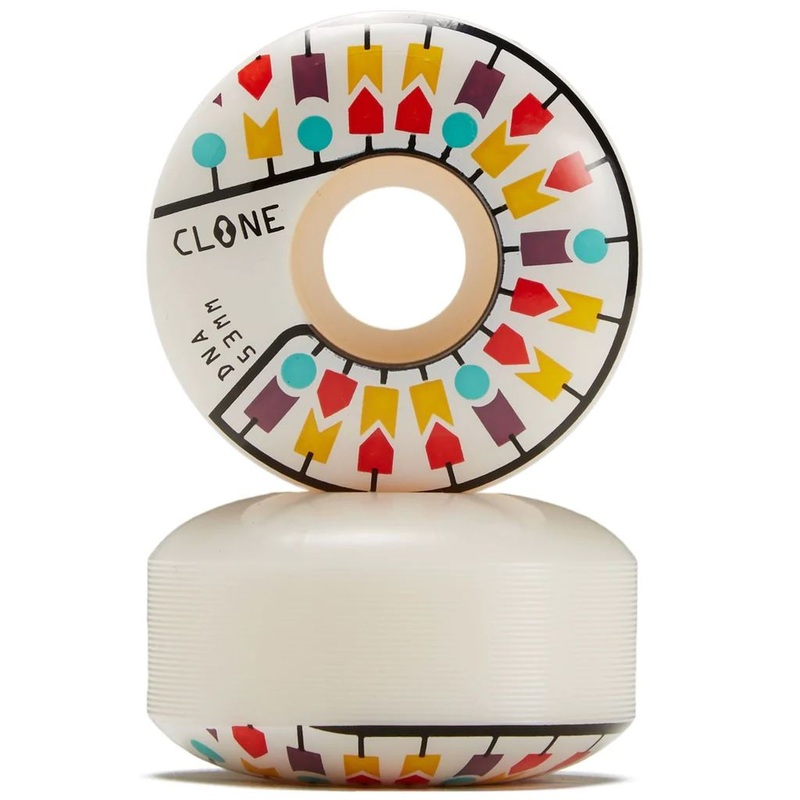 Alien Workshop Clone DNA Skateboard Wheels Multi 53mm