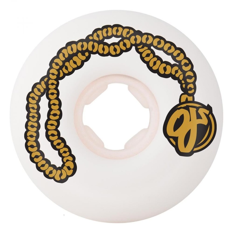 OJ Skateboard Wheels Mini Chubbies Lil Bling Blings 99A - White