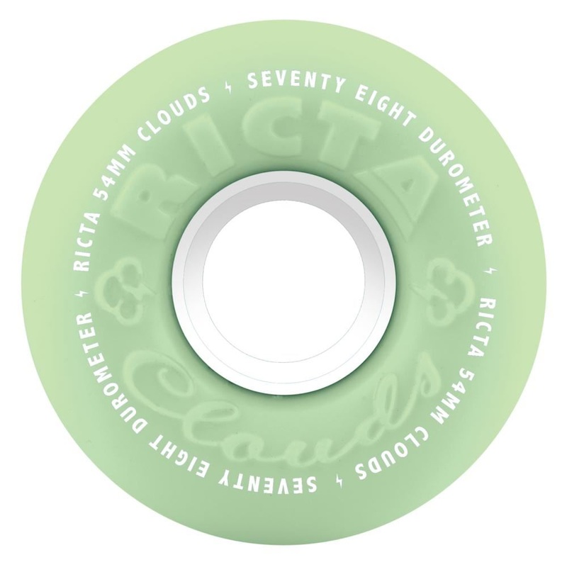 Ricta Skateboard Wheels Clouds 78a - Glow In The Dark