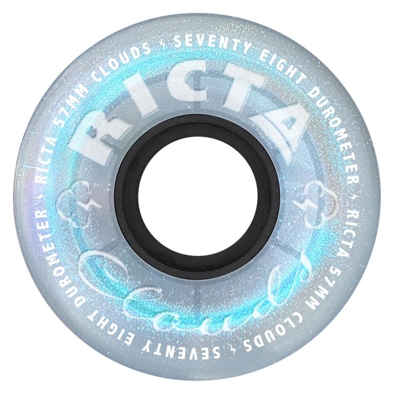 Ricta Skateboard Wheels Iridescent Clouds 78a - Blue