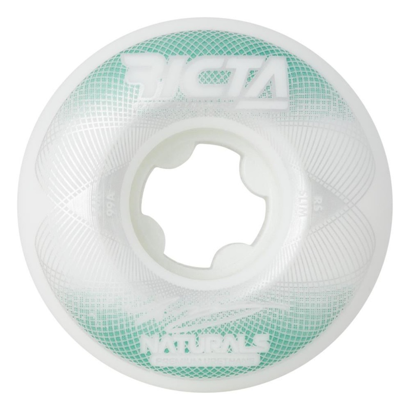 Ricta Skateboard Wheels McCoy Geo Naturals Slim 99a - White / Green