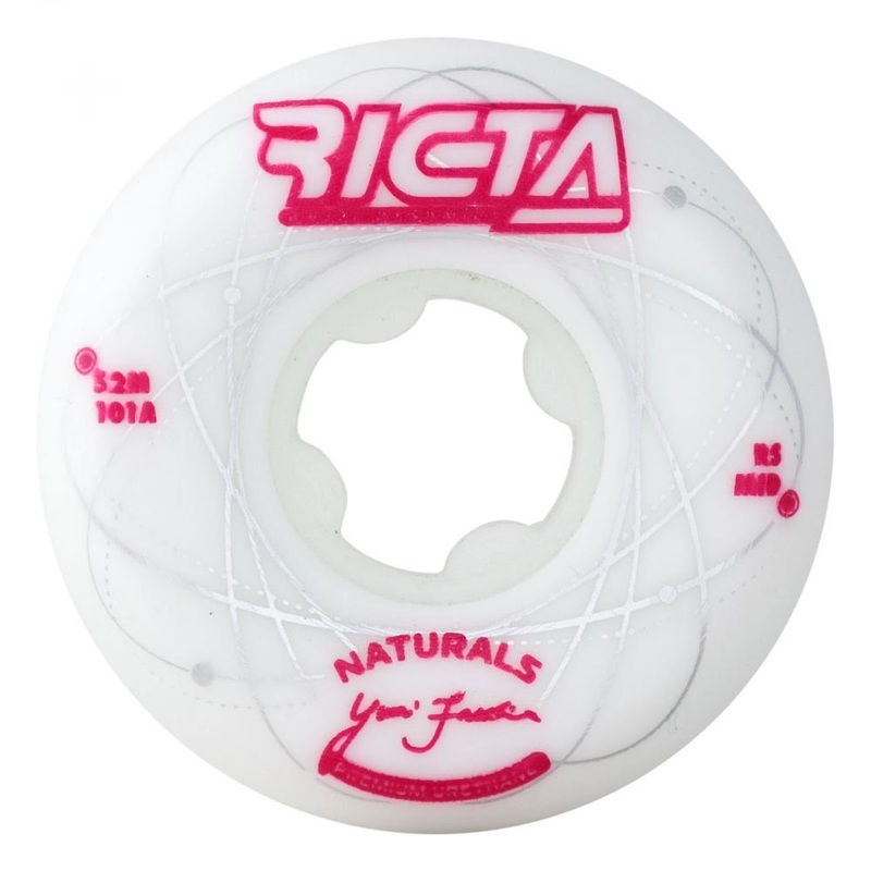 Ricta Skateboard Wheels Orbital Naturals Mid 101a - White