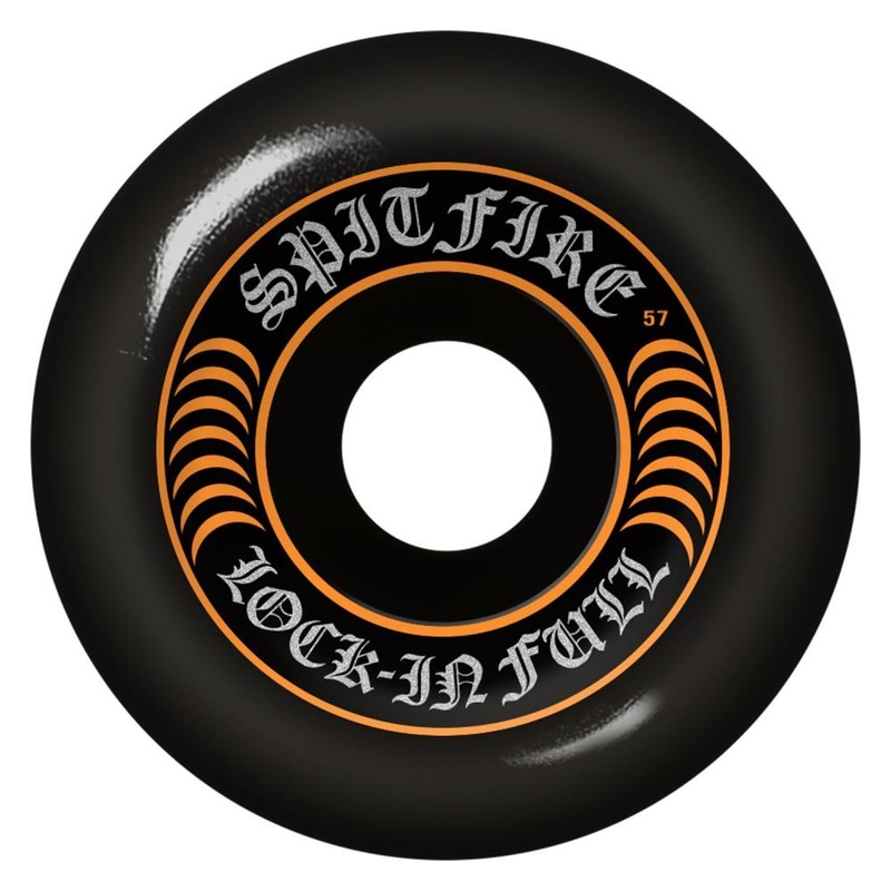 Spitfire Formula Four Skateboard Wheels Lock In Full 99 DU - Black
