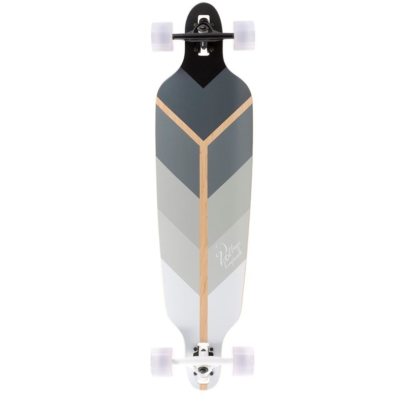 Voltage Directional DT Grey Complete Longboard - 39.75"