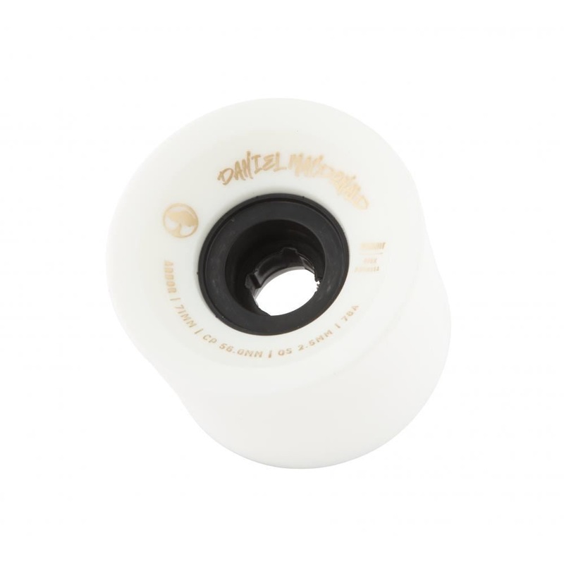 Arbor Signature Skateboard Wheels Summit Daniel MacDonald 78a - White