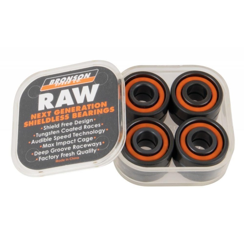 Bronson Speed Co. Bearings Raw (Pack of 8)