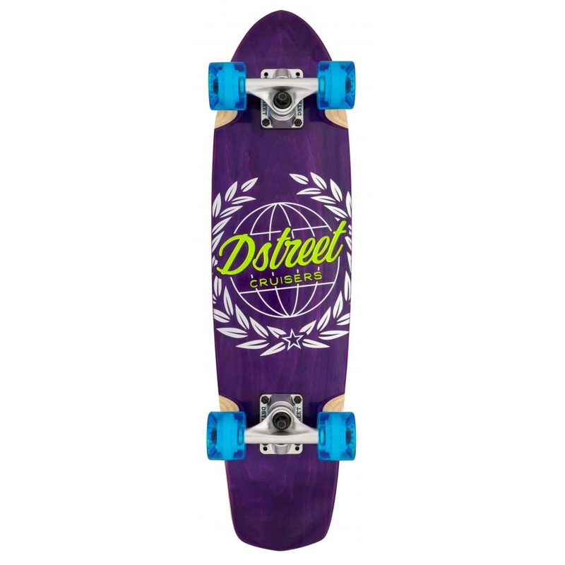 D Street Cruiser Atlas Complete Cruiser Skateboard - 7.25" x 28.0"