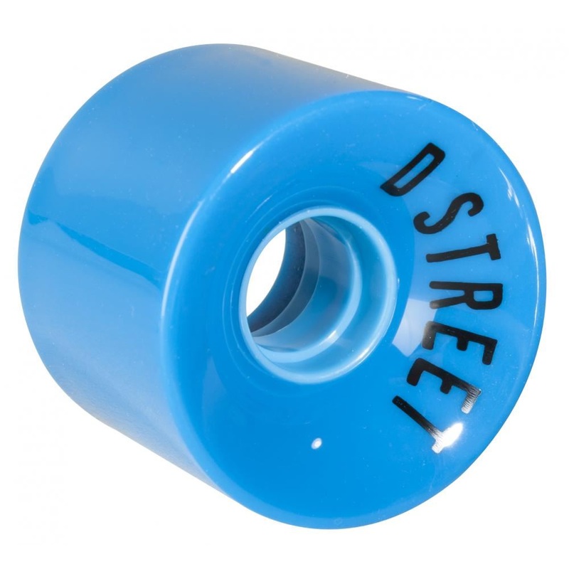 D Street Skateboard Wheels 59 Cent 78A (4 Pack) - Blue
