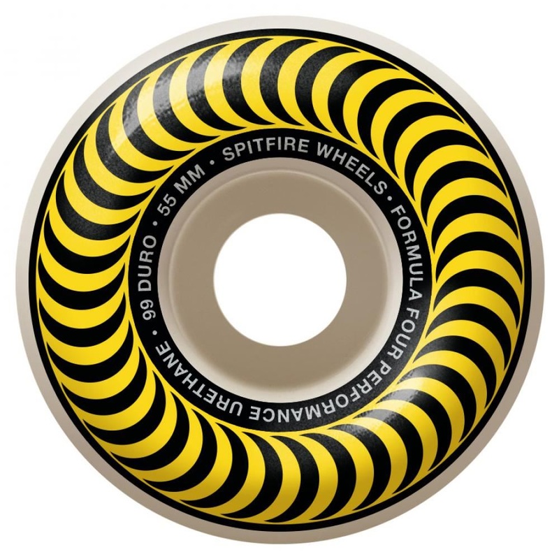 Spitfire Formula Four Skateboard Wheels Classics 99 - Yellow