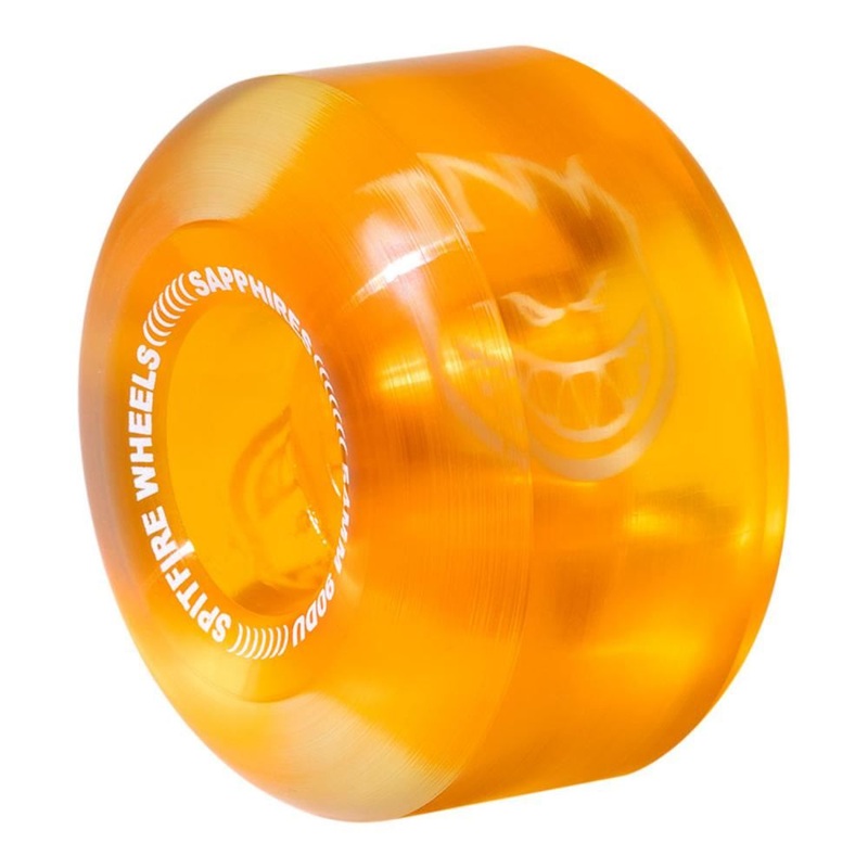 Spitfire Soft Skateboard Wheels Sapphire Radial 90D - Orange