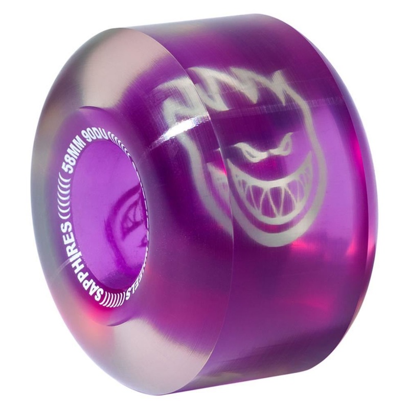 Spitfire Soft Skateboard Wheels Sapphire Radial 90D - Purple