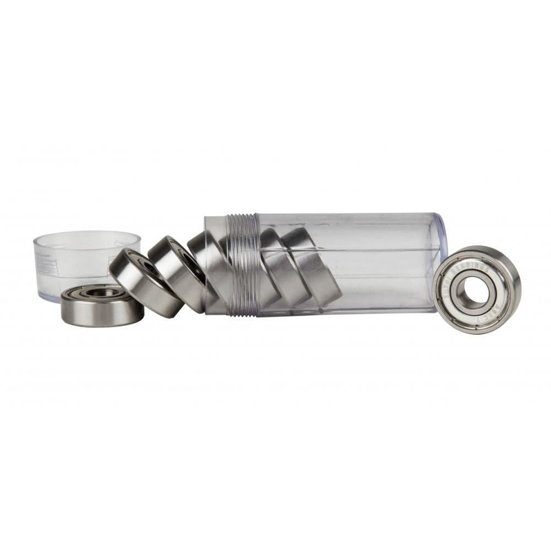 Sushi Skateboard Bearings Abec 7 Chrome Steel (Pack 8)