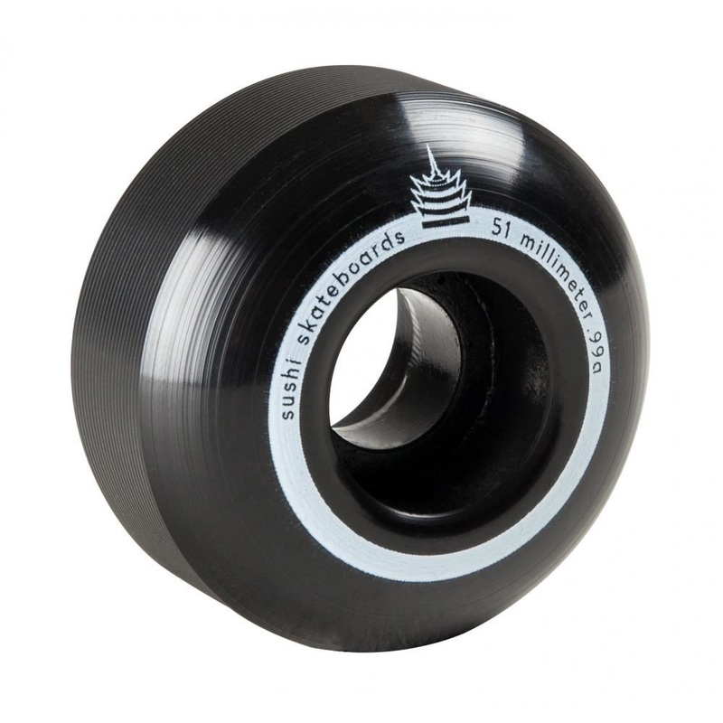 Sushi Skateboard Wheels Pagoda Team V2 - Black