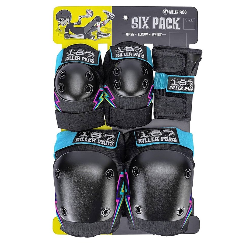 187 Six-Pack Adult - Electric Bolt