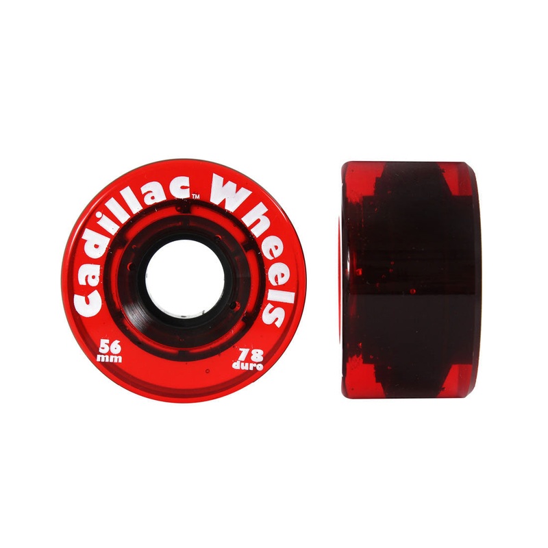 Cadillac 56mm 78A 4pk - Clear Red