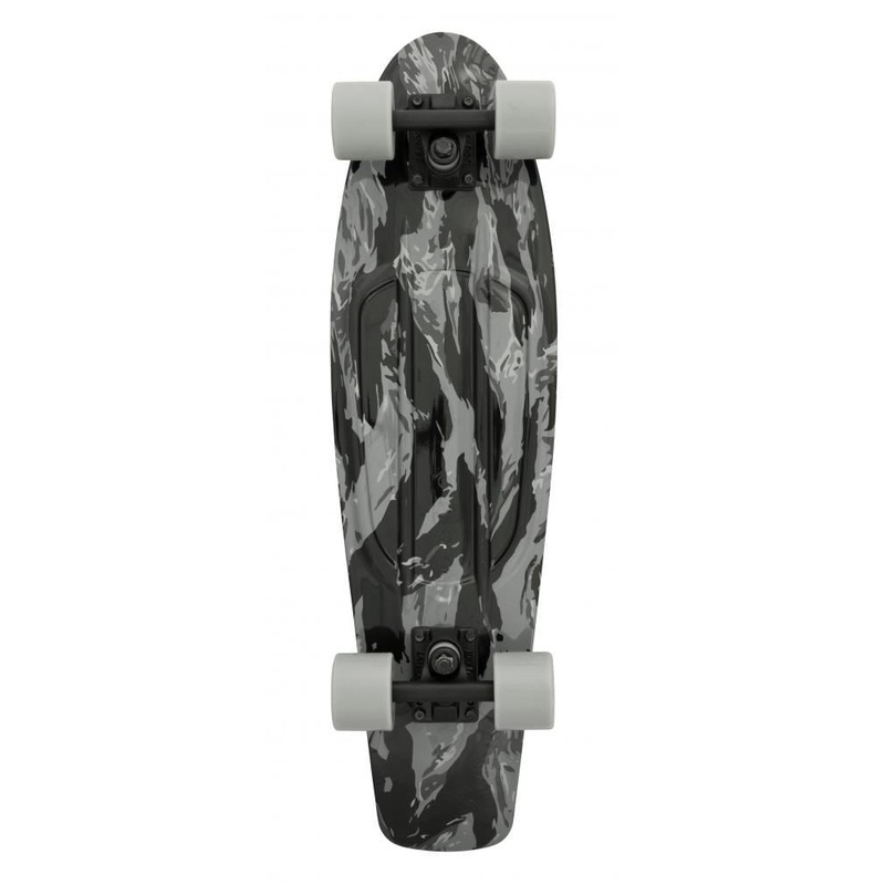 D Street Cruiser Black Camo Complete Cruiser Skateboard - 6.9" x 27.0"