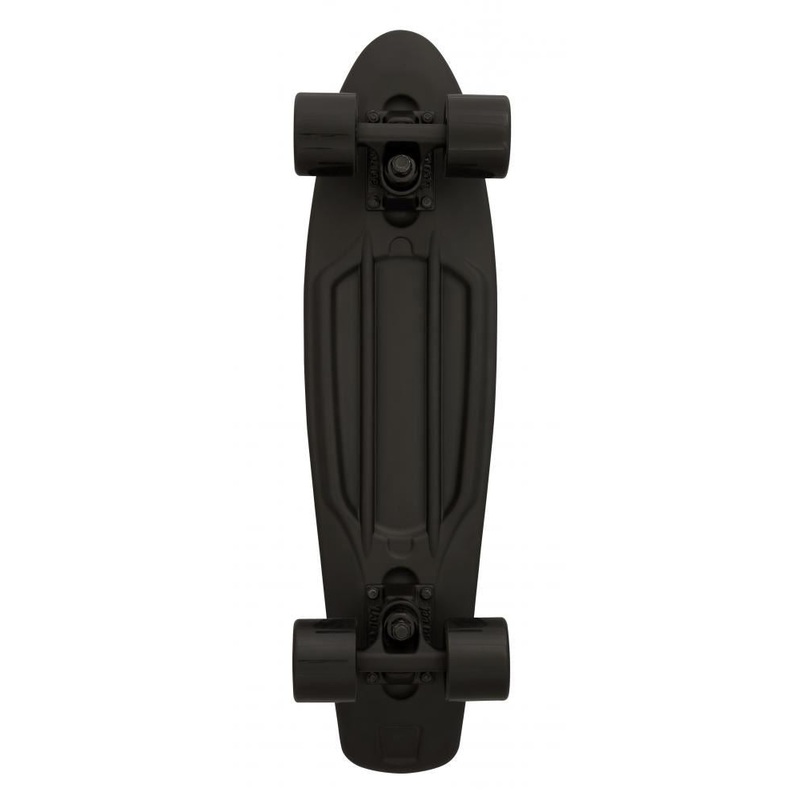 D Street Cruiser Triple Black Complete Cruiser Skateboard - 5.8" x 23.0"